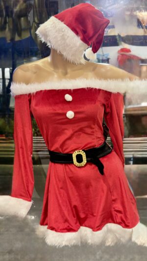 Disfraz Sexy de Mamá Noel – Lencería Navideña