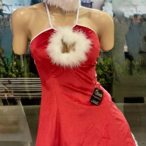 Disfraz Sexy de Santa Claus Halter – Lencería Navidad